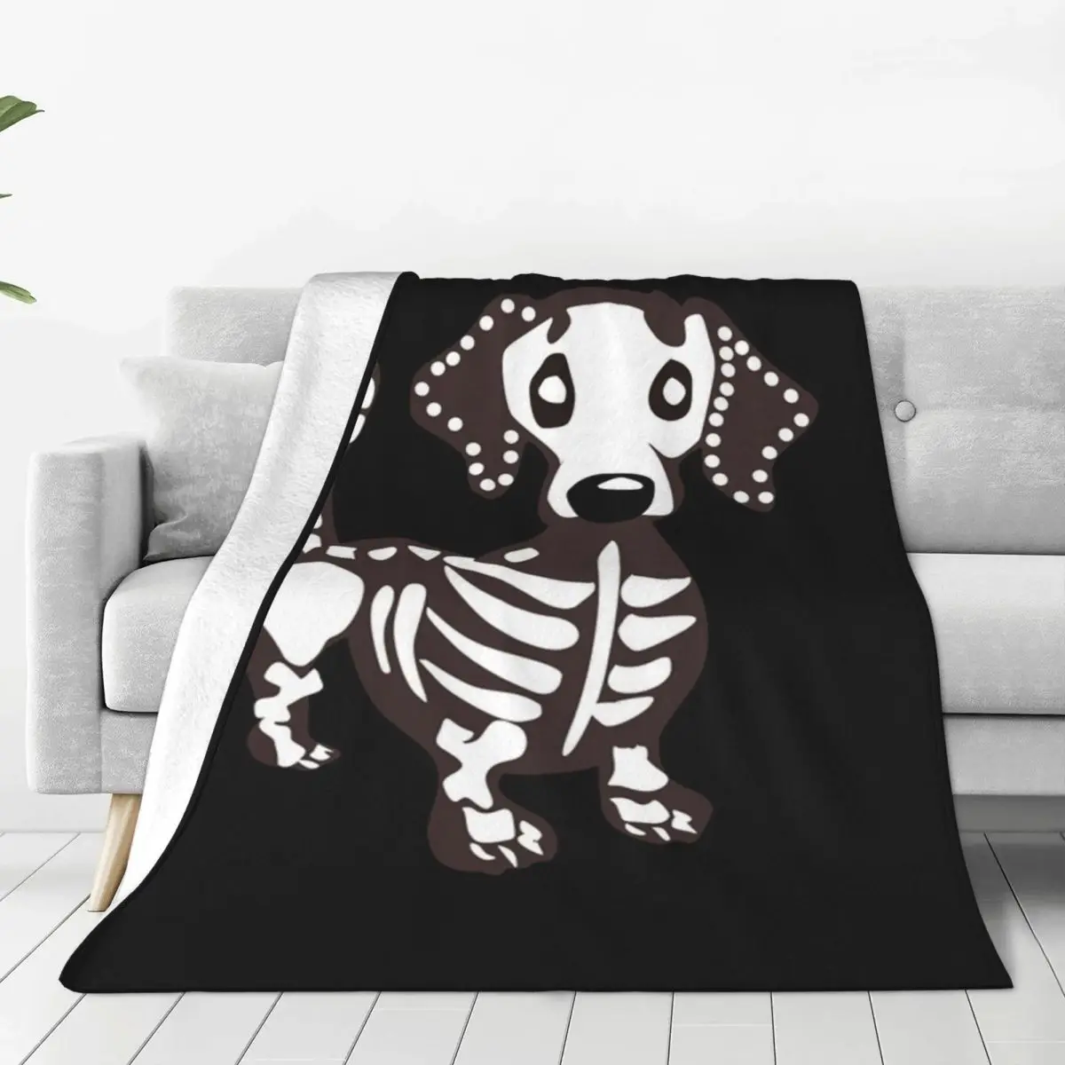 

Одеяла для собак таксы на Хэллоуин 60x90, мягкое теплое фланелевое одеяло, постельное белье для кровати, гостиной, пикника, путешествия, домашний диван