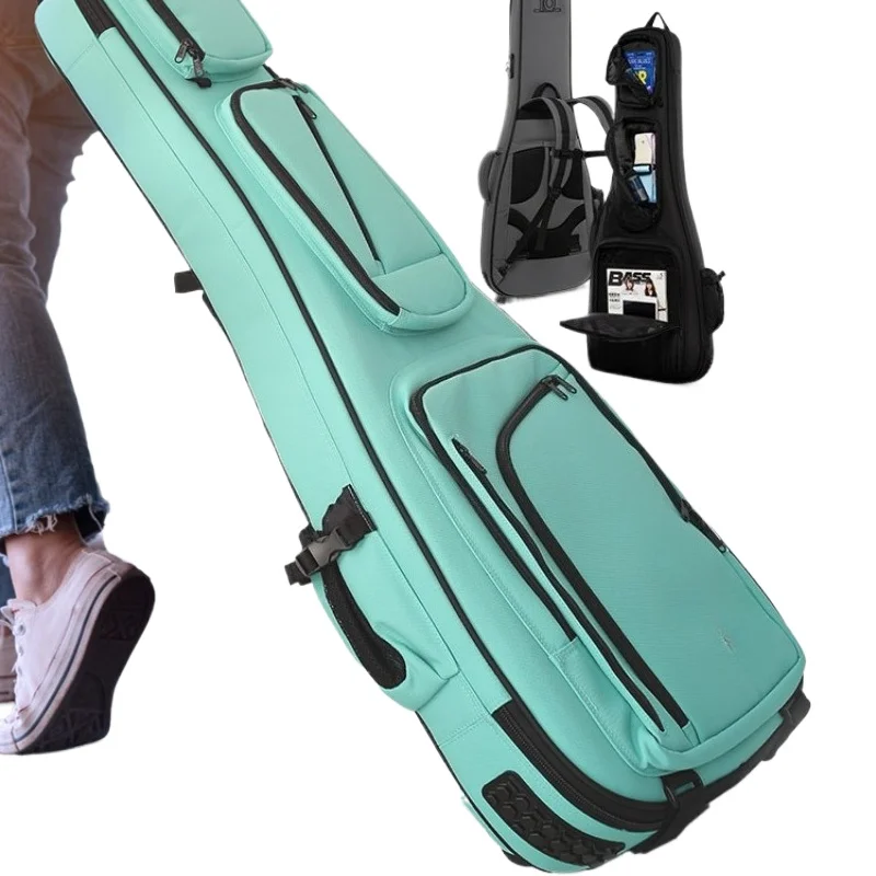 Guitar bag, electric guitar special piano bag, thickened bass backpack 40 inch 41 piano case