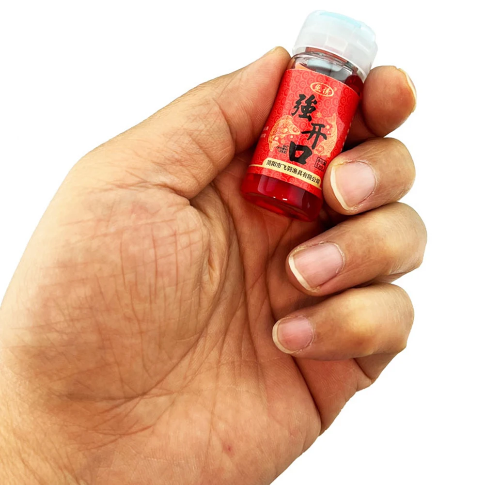 10ML Liquid Fish Attractant High Concentration Fishing Lure Additive Effective for Freshwater Crucian Carp Tilapia Eel Trout