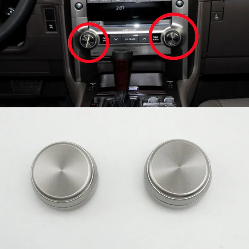 Genuine For Lexus GX400 GX460 2010-2014 Radio Player Receiver Volume Control Knob Rotary Button Switch Setting Cover