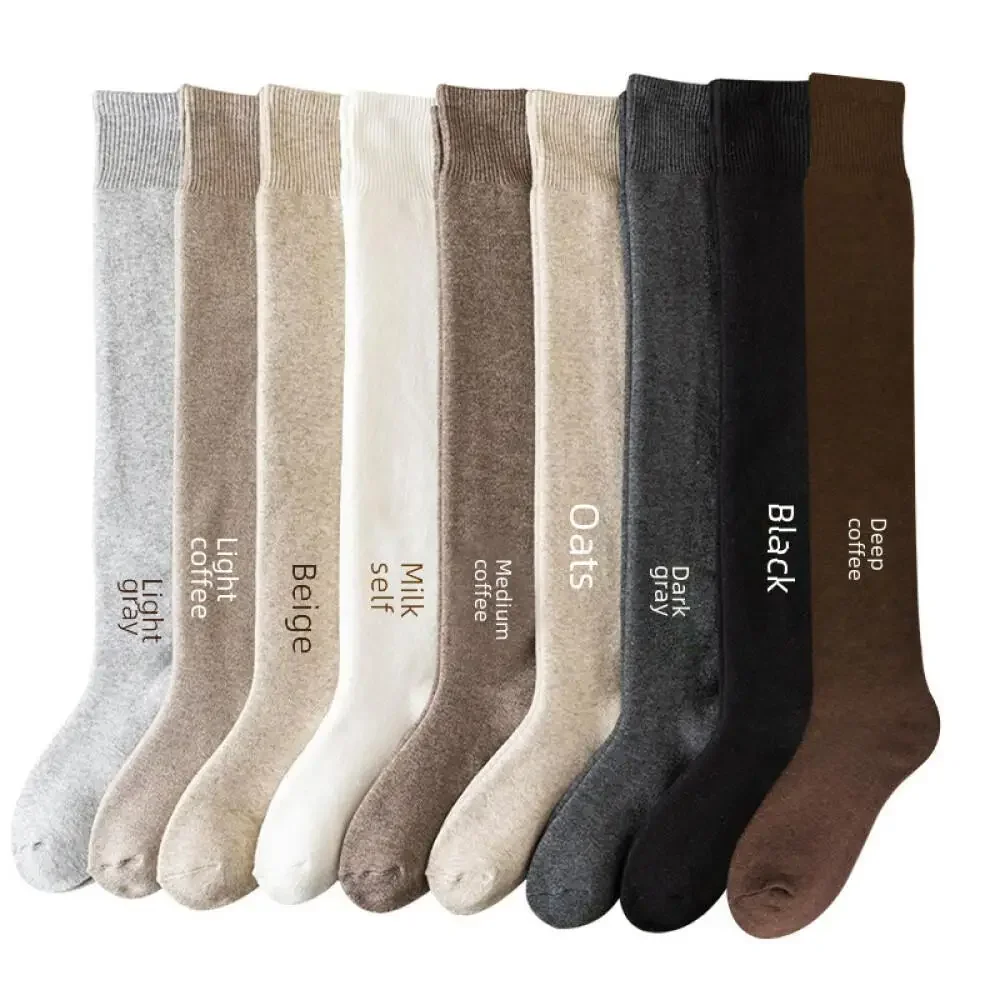 Cashmere Tall Socks Women\'s Fuzzy-Lined Plush Cozy Winter Hosiery Leg Covers Over-Knee Socks Bestseller Warm Thick Stockings