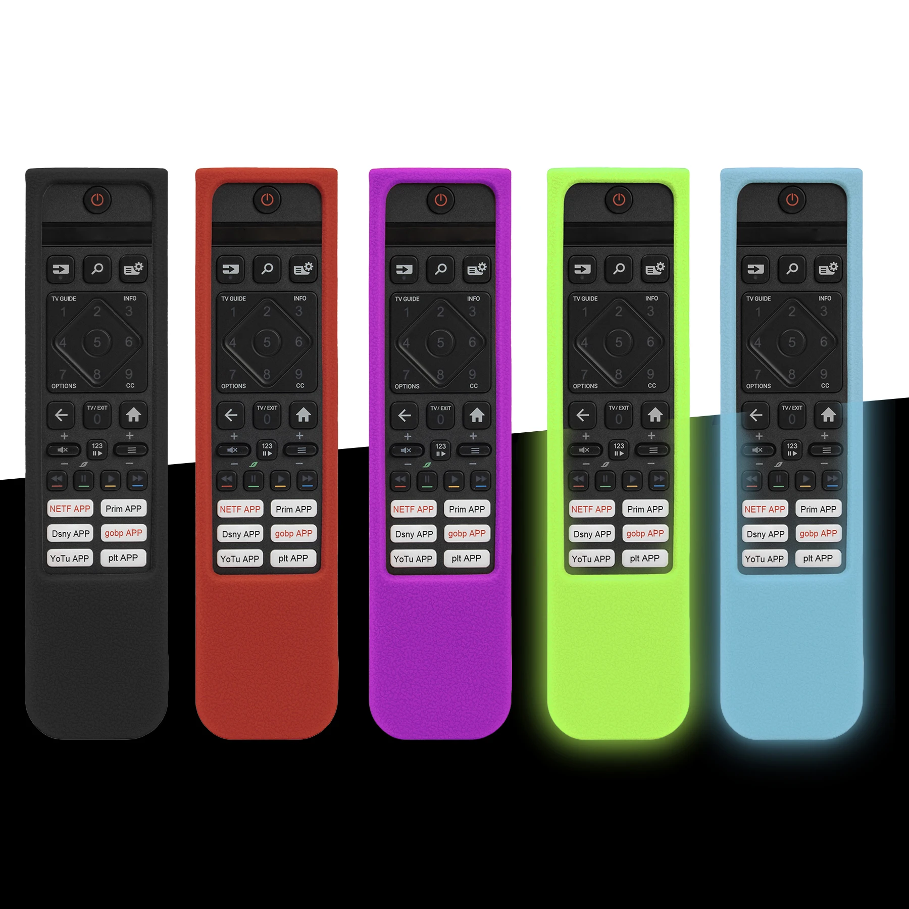 Remote Control Cases for Philips TV 398GM10BEPHNE000SY SRC-3215-01 398GR10BEPHNL000SY SRC-3216-12 Silicone Protective Sheath