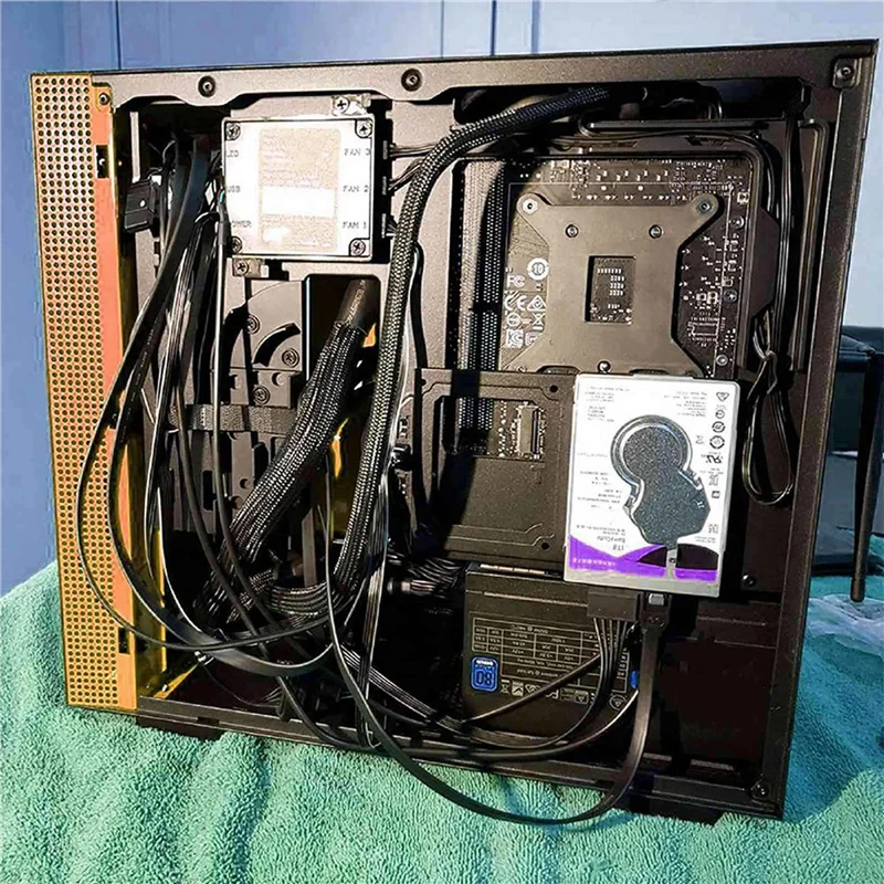 B24B 3 قطعة كابل تمديد الطاقة SATA ، 15 دبوس SATA ذكر إلى أنثى موسع كابل الطاقة محول لقرص القرص الصلب HDD ، SSD ، 30 سنتيمتر