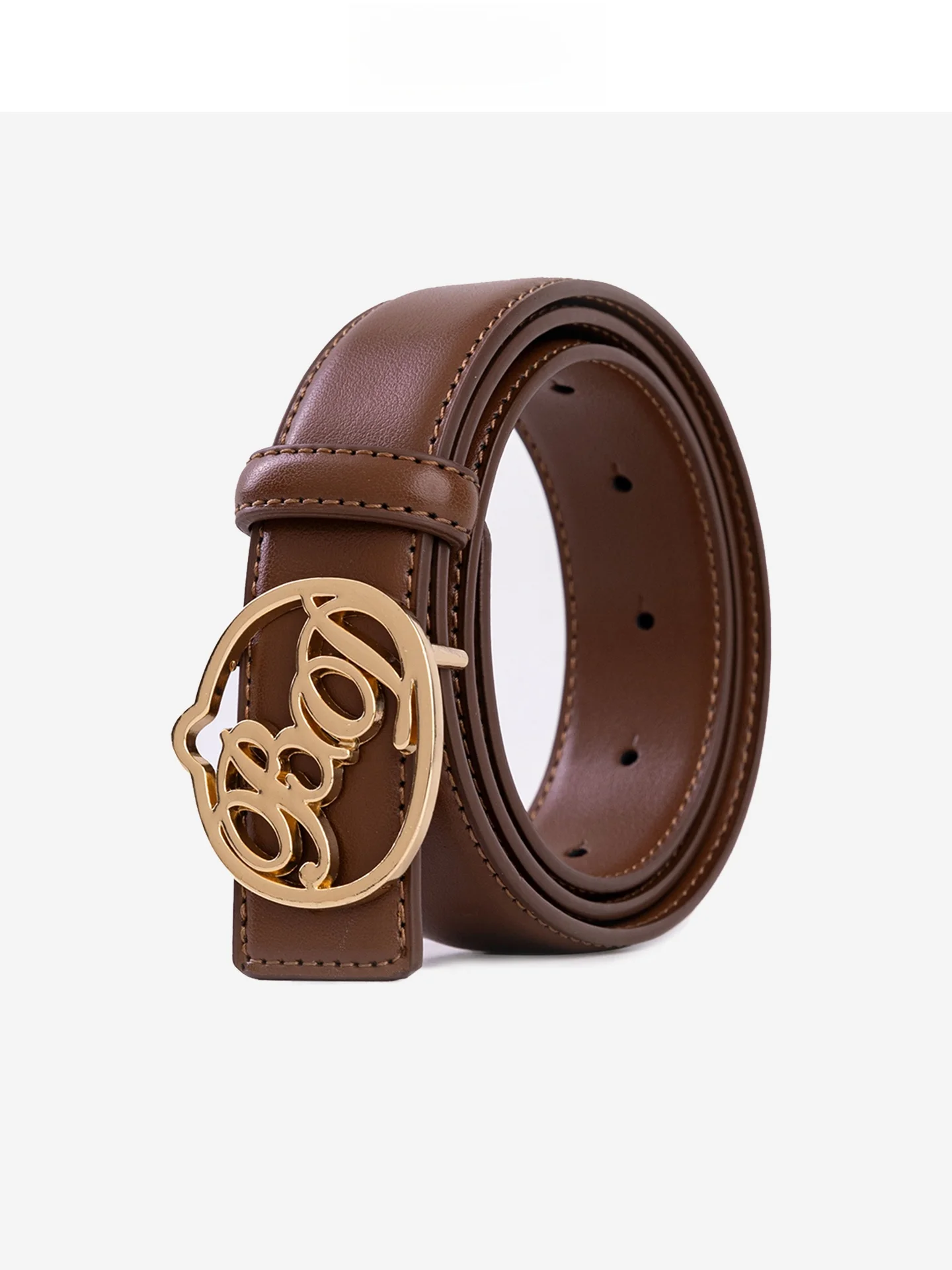 bdu-brown-leather-belt-with-metal-bule-design-vintage-sle-autumn-2025-new-arrival-faionable-accory-for-men