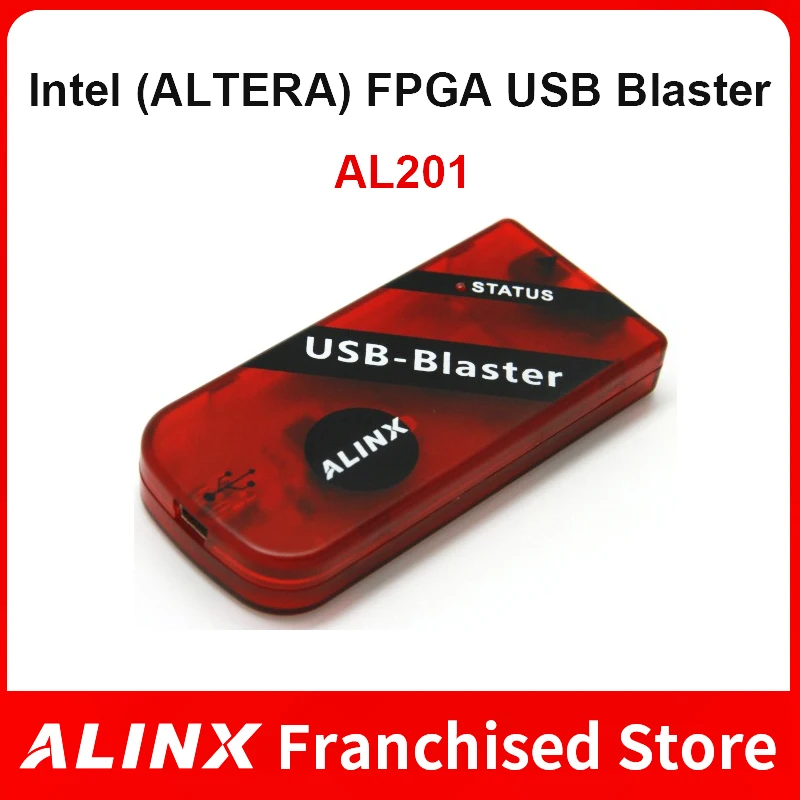 

ALINX AL201: Платформатный кабель USB Blaster для загрузки программы ALTERA FPGA JTAG