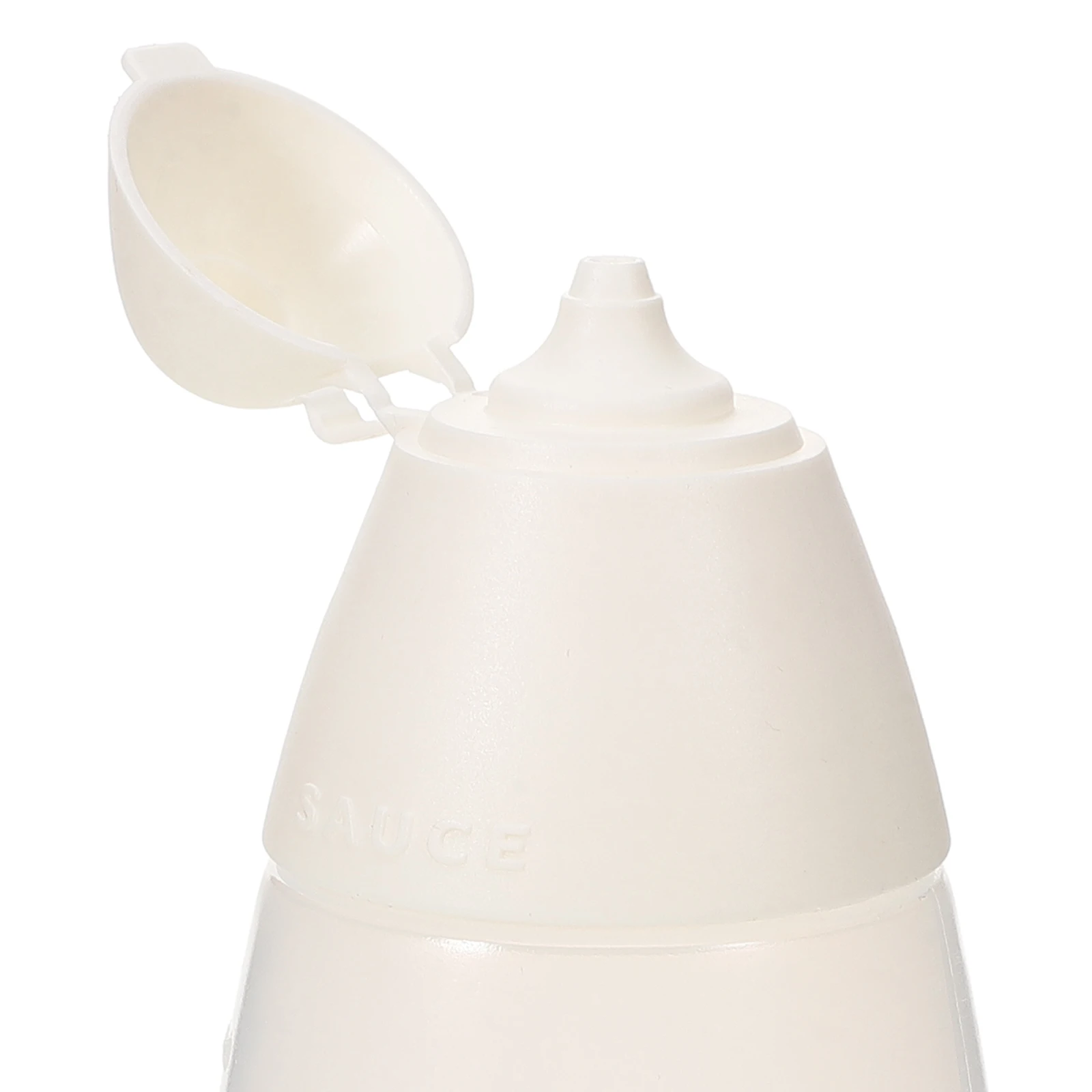 

4pcs Clear Squeeze Bottles Condiment Dispensers Leak Proof Sauce Containers For Kitchen Bbq Sandwiches Grilled Meats Plastic