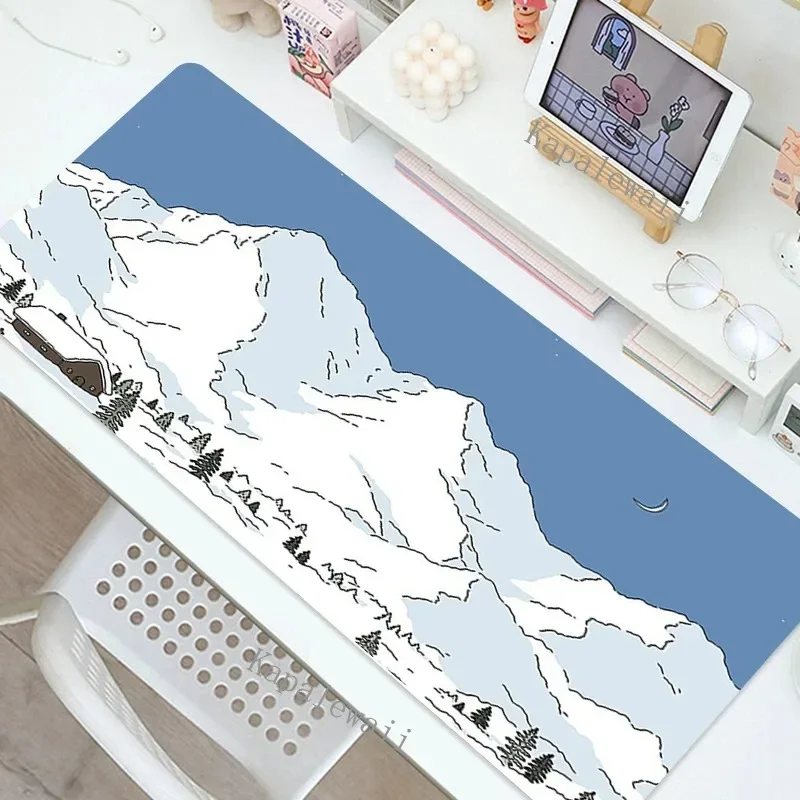 Leuke Plant Gaming Accessoires Muismatten Computer Laptop Gamer Uitgebreide Antislip Wasbare Muismatten Rubberen Toetsenbord Tafelmatten