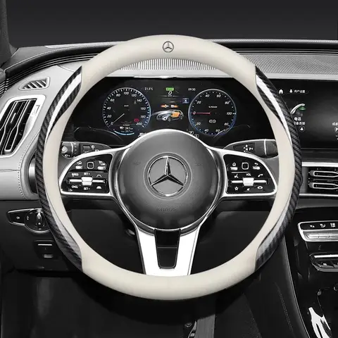 8 best sales w204 steering wheel cover - №7
