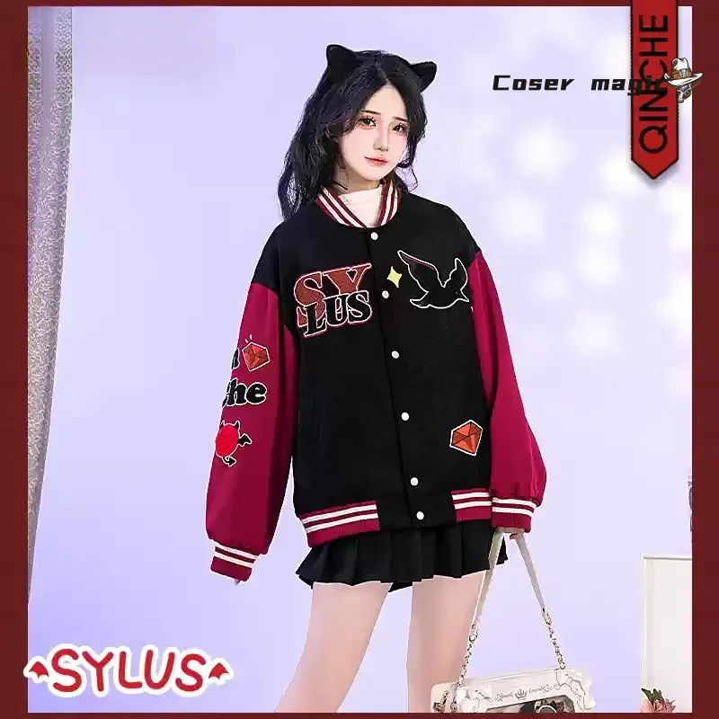 Disfraz de cosplay de Love and Deepspace Sylus, abrigo diario