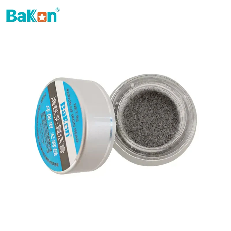 

Bakon Soldering Iron Tip Cleaner Refresher Lead Free Oxidation Cleaning Paste Solder Iron Tip Head Resurrection Cream 8g