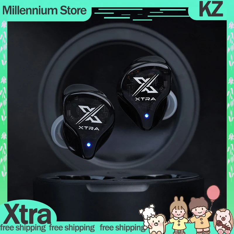 

KZ Xtra Esports Gaming Earphone Bluetooth Earphones Active Noise Reduction Headphones Bluetooth Wireless Headset TWS Earphones