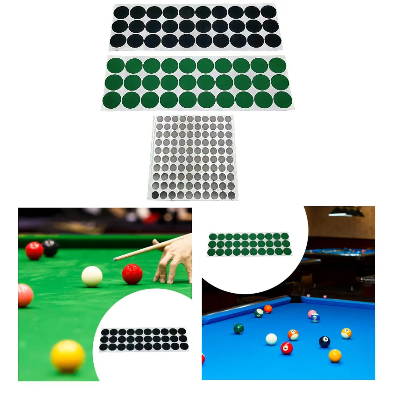 Billiard Table Cloth Repair Stickers for Mending Damage And Holes