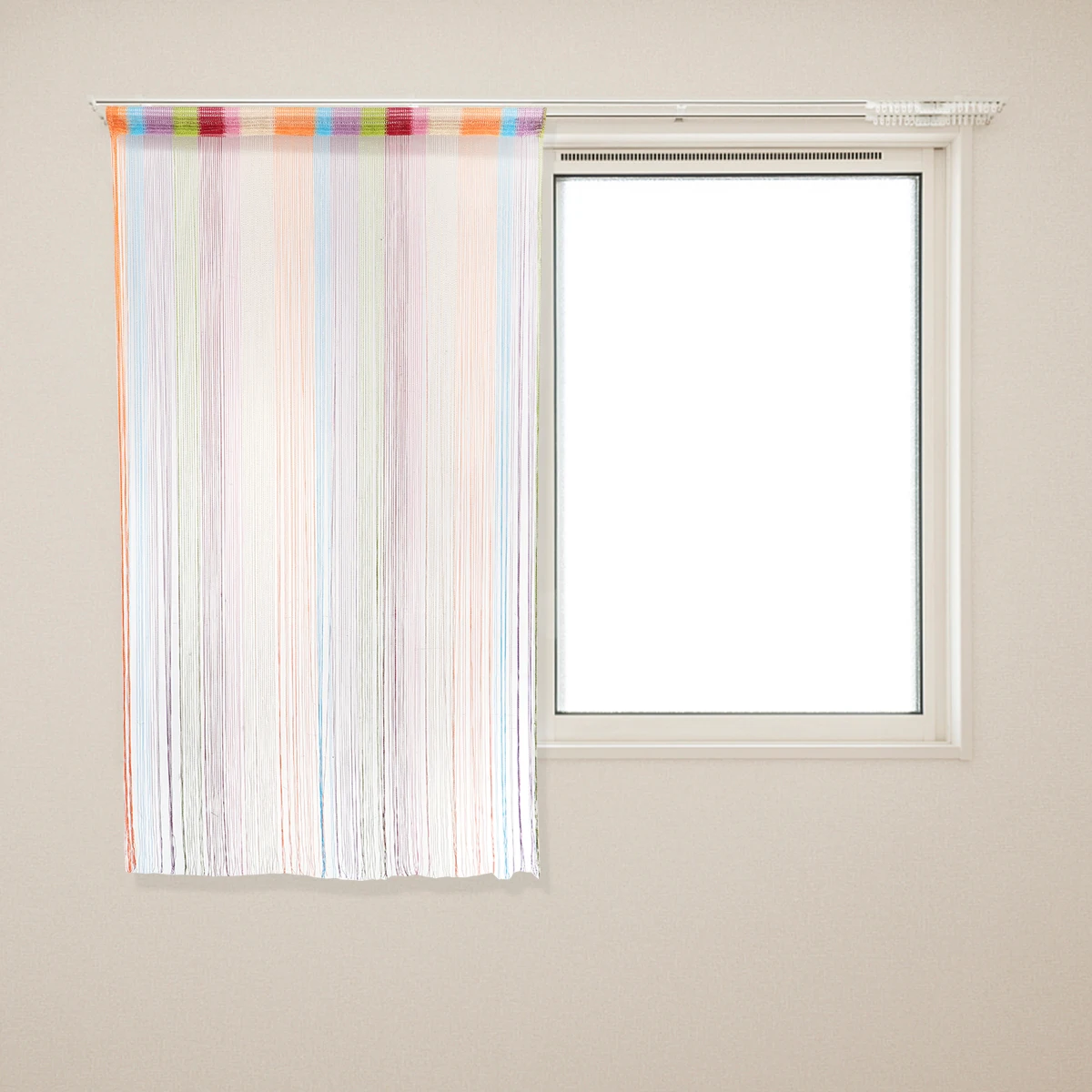 

Multi Color Door Curtains String Hanging Home Decoration Tassel Polyester Fiber Safe Porch Door Corridor Easy Install