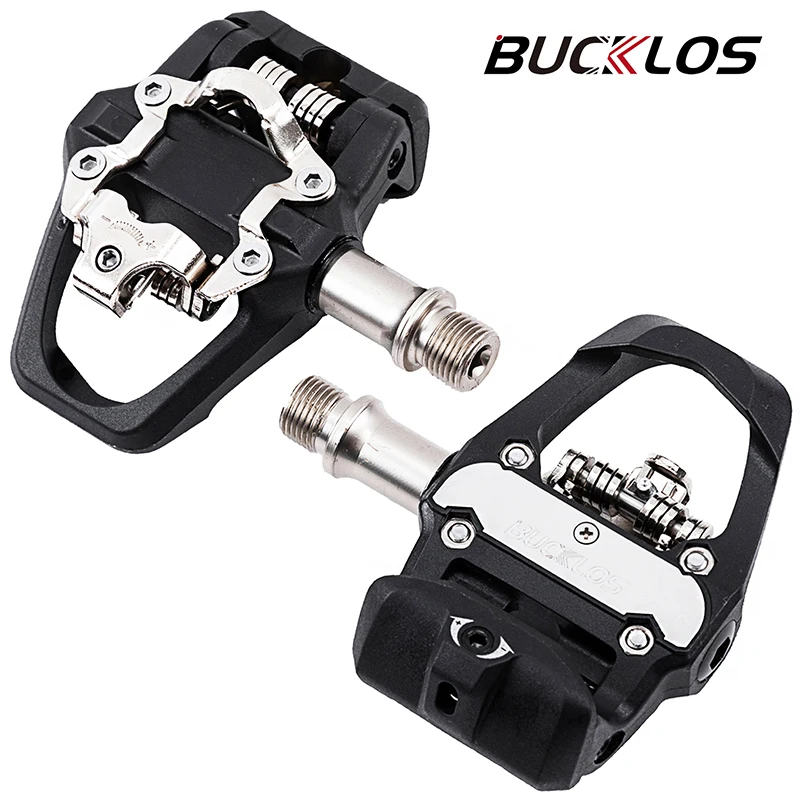 

BUCKLOS MTB Cleat Pedals SPD LOOK DELTA Mountain Road Bike Dual Pedals Selflock Bicycle Pedals for Shimano Peloton Cycling Part