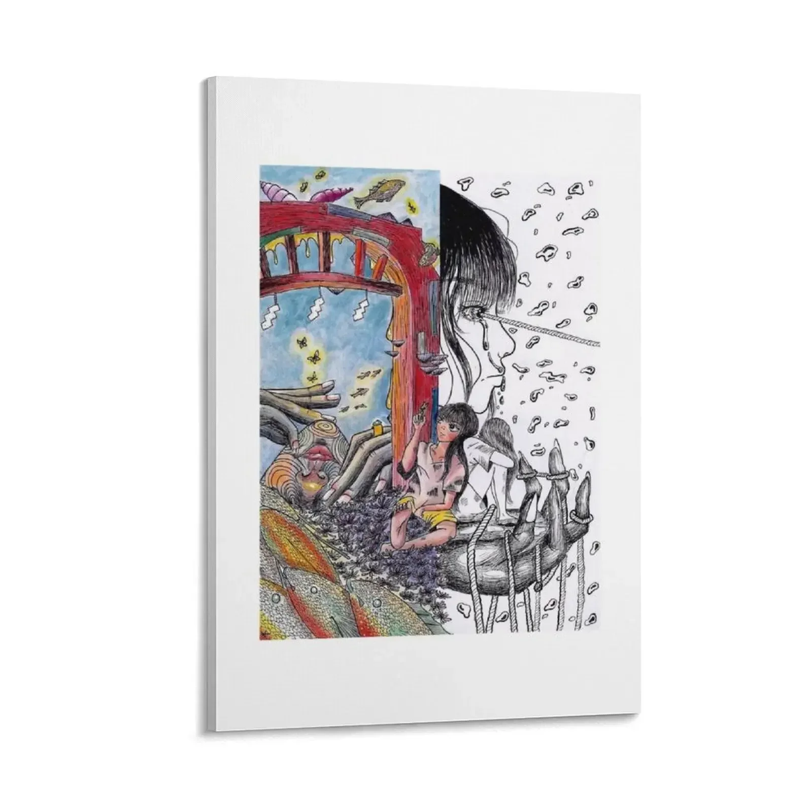 

Ukiyo Canvas Painting decorative pictures for the room decorative wall poster wall decoration painting