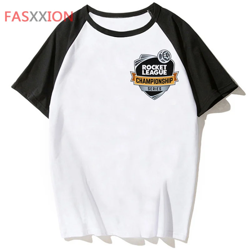 Camiseta Rocket League, camiseta con estampado masculino tumblr, ropa para parejas, camiseta grunge, ropa kawaii para parejas