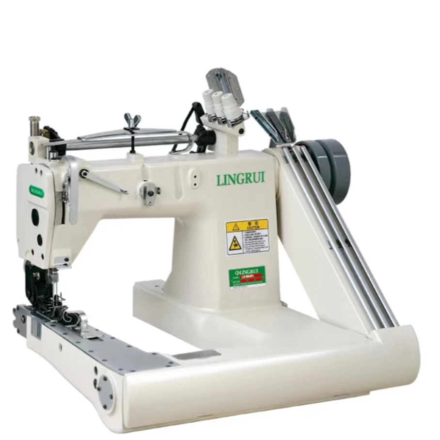 LR 928-2PL Feed-off-the-arm Three Needle Chain Stitch Sewing Machine