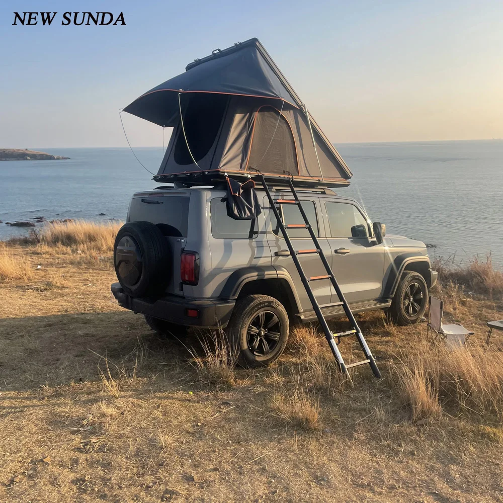 

Tienda Techo 4X4 Автоматическая палатка-каппер для улицы с твердым корпусом Overland Offroad Кемпинг Автомобиль Палатка на крыше Заводская поставка