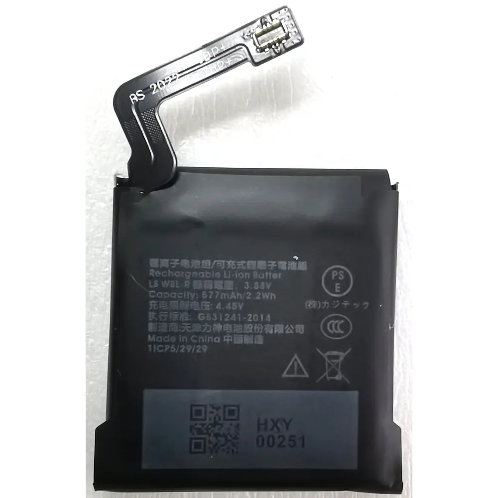 2025 سنة 3.88 فولت 577 مللي أمبير SP492929SI WH1101 بطارية ليثيوم أيون قابلة للشحن لـ TicWatch Pro 3 Ultra GPS Wear OS Smartwatch 1ICP4/23/26