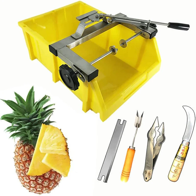 Stainless steel manual pineapple peeling machine peeling cantaloupe machine