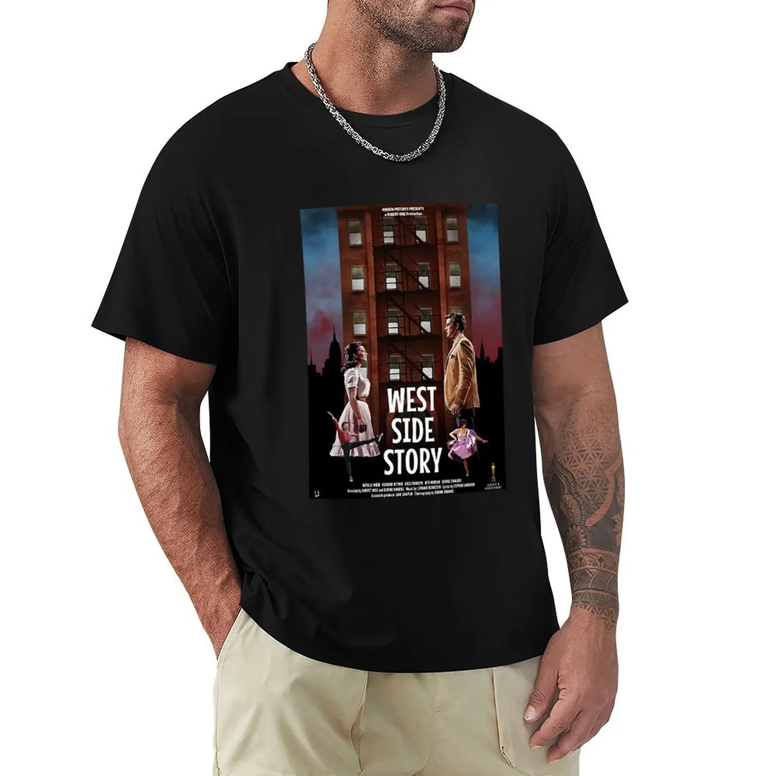 

West side story Jets-West side story T-Shirt Stylish Graphic Short Sleeve Top