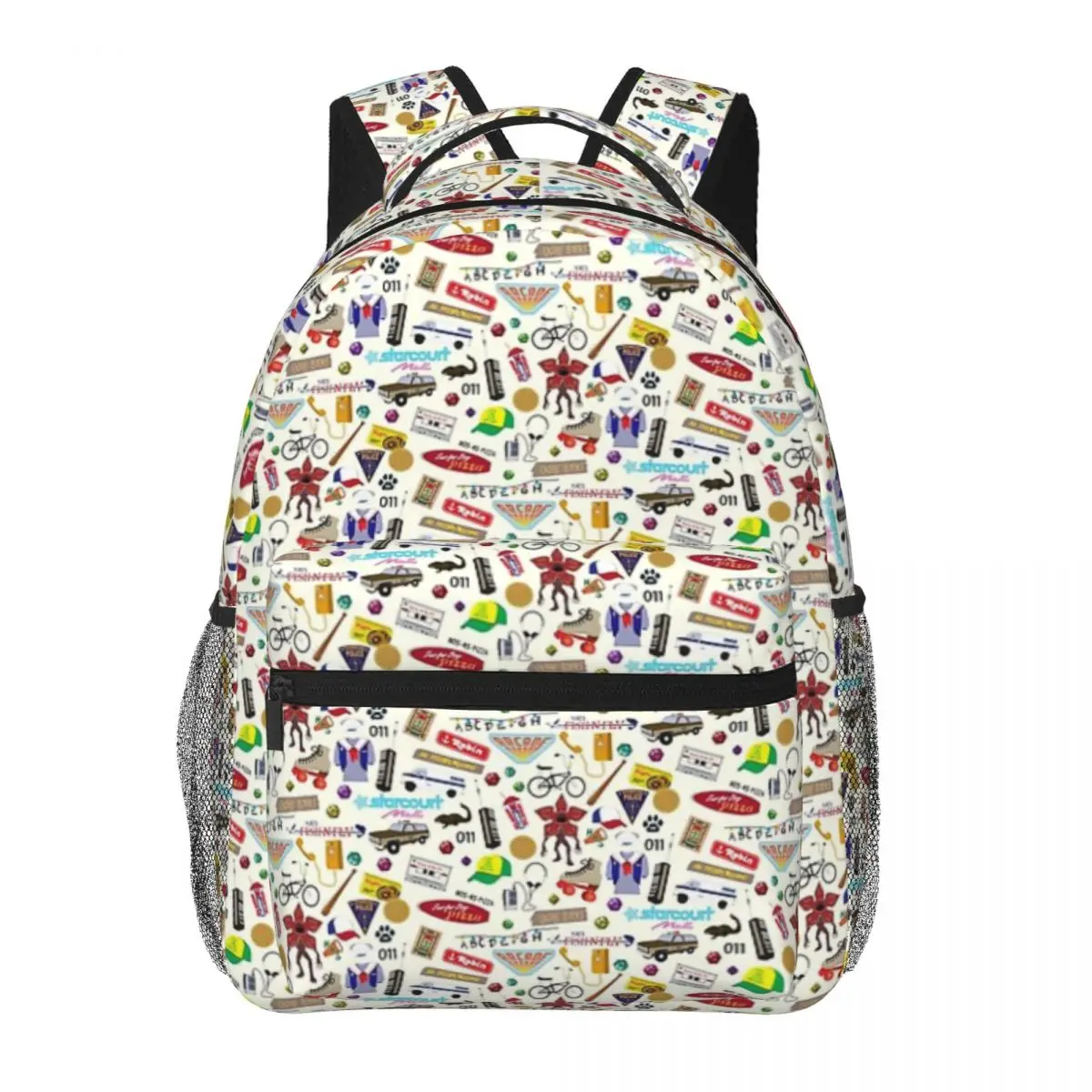 Stranger Things Pattern For Girls Boys Large Capacity Student Backpack Lightweight waterproof Backpack