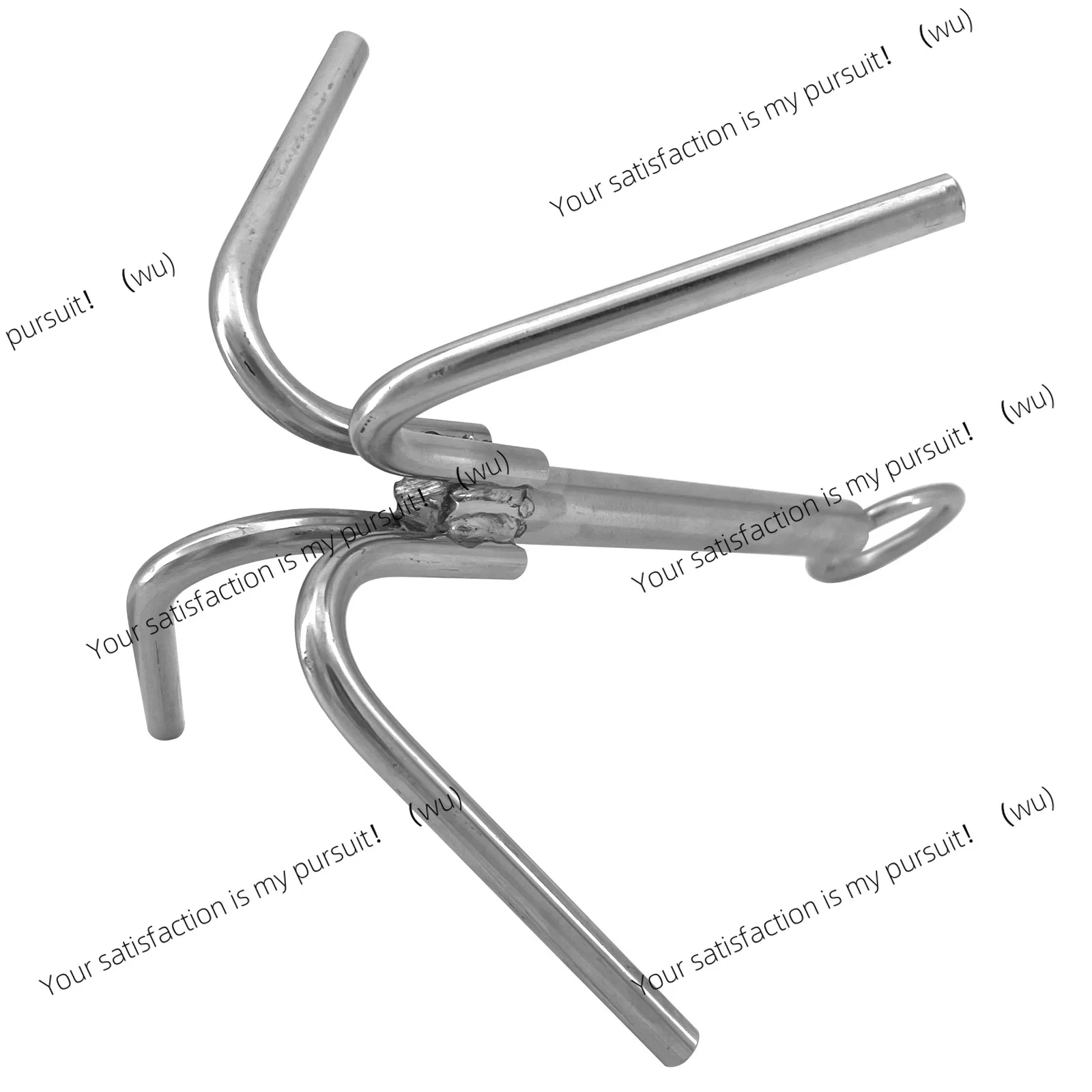 Stainless steel four-claw anchor, umbrella anchor, four-claw boat anchor, four-claw hook, marine hardware accessories