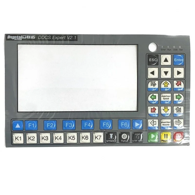 DDCS Expert V2.1 M350 M3K controller key film DDCSV3.1 DDCSV4.1 screen accessories LCD Display English version keyboard film