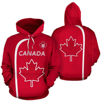 Canada Hoodie Maple Leaf 3d Printed Hoodie Men Women Oversize Sweatshirts Street Fashion Hooded Kid Sports Pullover Y2k Clothes