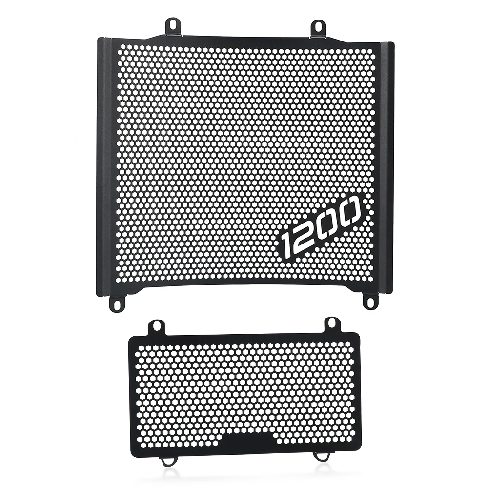 Motorcycle Accessories Radiator Grille Cover Guard Oil Cooler Protector 2002 2003 2004 2005 2006 For Kawasaki ZZR1200 / ZX-12