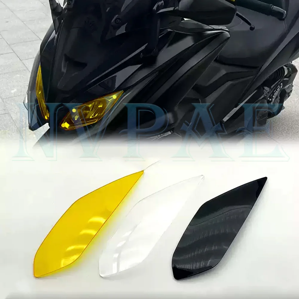 For KYMCO AK550 CK600T-10 AK 550 2017-2022 Headlight decoration color change sheet headlight scratch protection cover Resistant