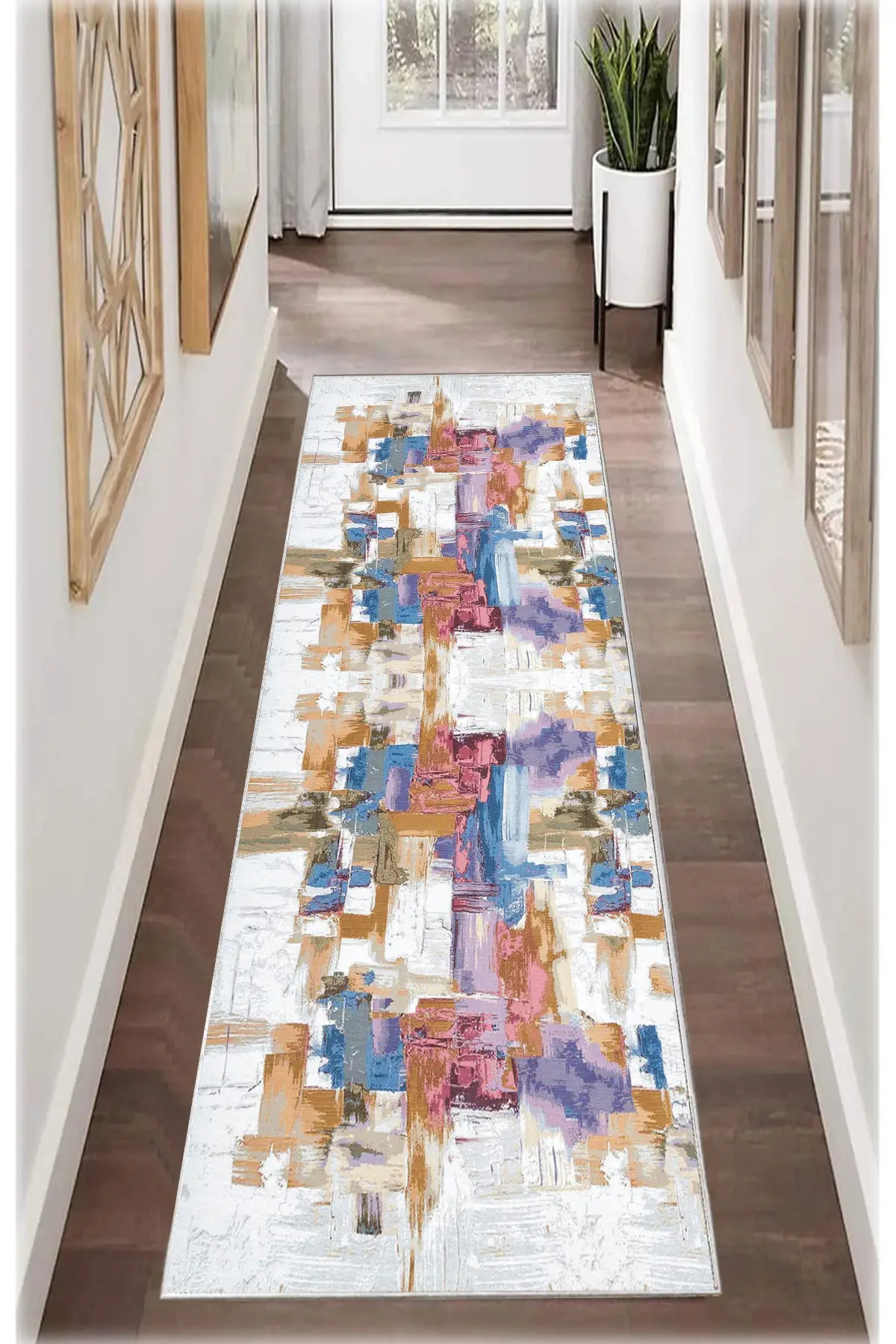 DOLBOVI digital printed non-slip base washable living room carpet carpet carpet