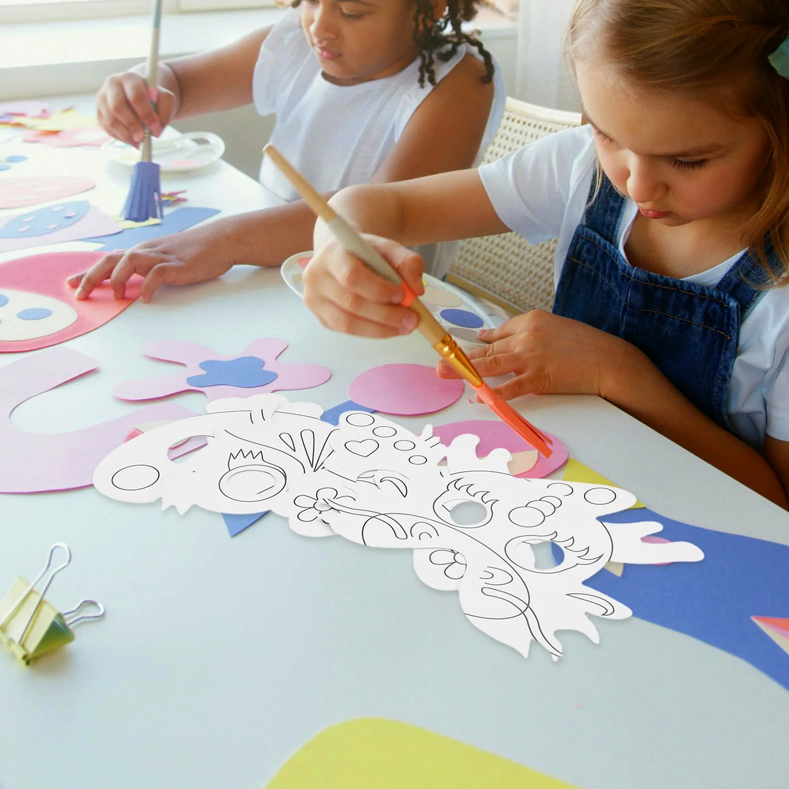 masque masque animal masque en papier masque découpé masque en papier de fête masque artisanal