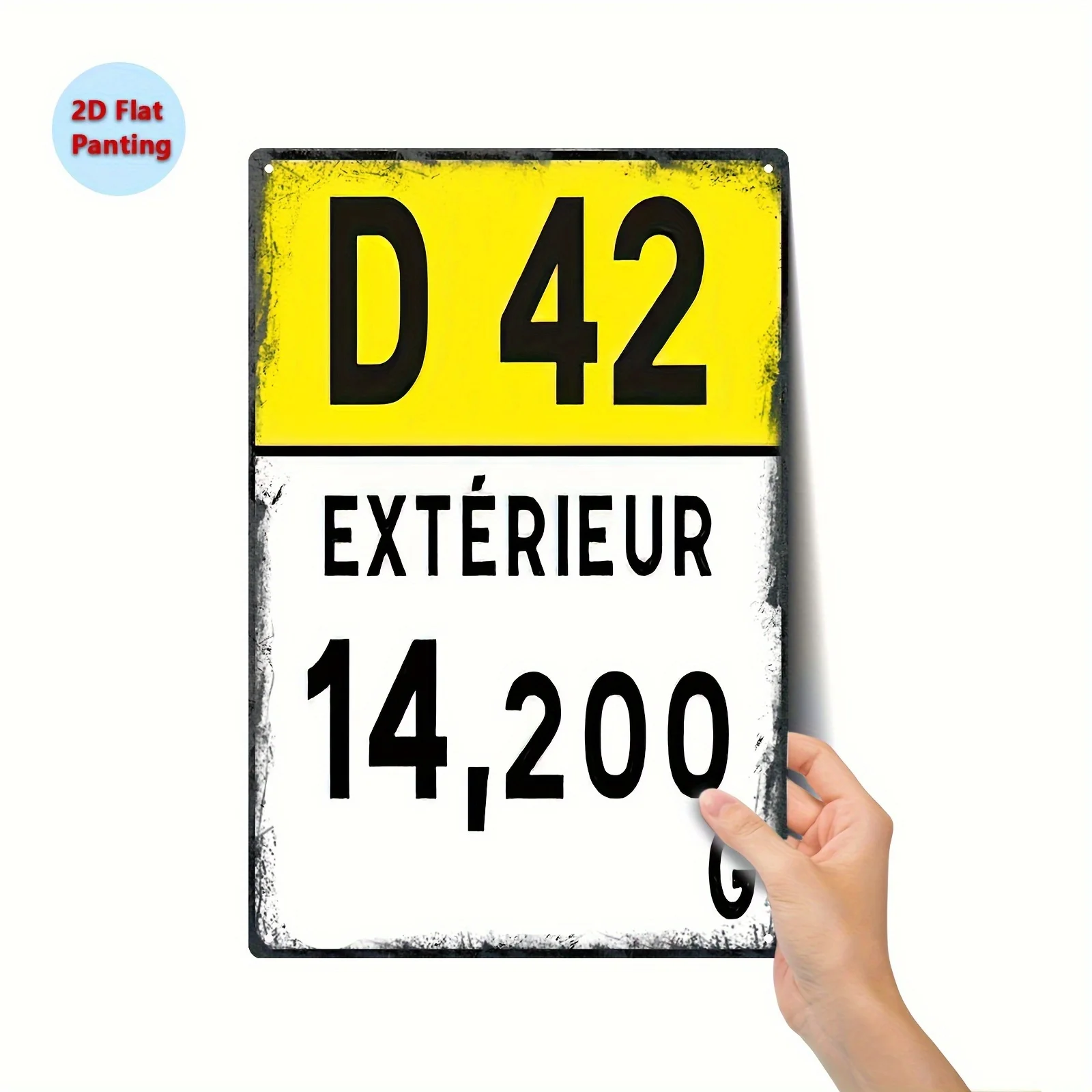 Retro Tin Sign D42 … - image