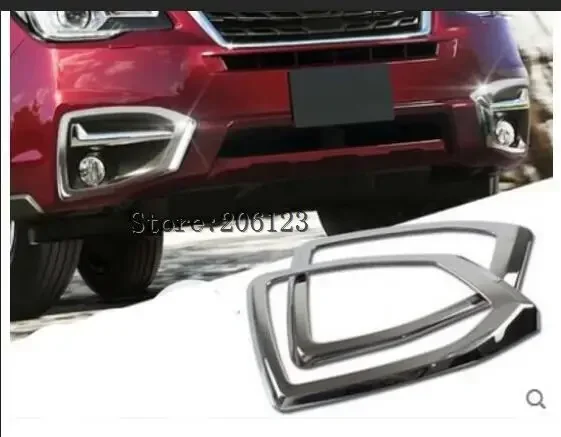 

Хромированная накладка на противотуманные фары для 2016 2017 годов для Subaru Forester SJ, бампер, 2 шт., аксессуары