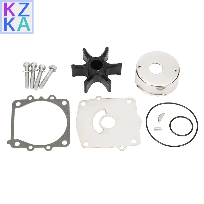 Water Pump Impeller Kit 6G5-W0078 For Yamaha 2-Stroke 150 175 200 225HP Boat Engine 6G5-W0078-00 6G5-W0078-A1 6E5-44352