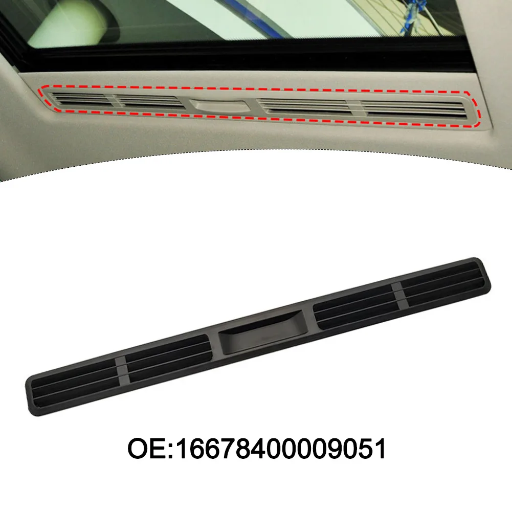 

Черная вентиляционная решетка потолка для Mercedes W212 2009-15 1667840000-9051, аксессуары для интерьера