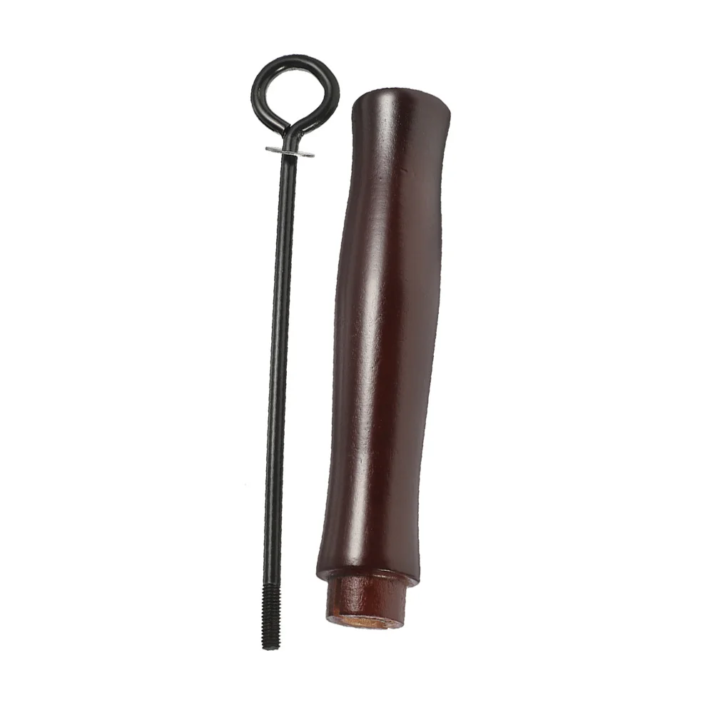 

Anti-Scald Wooden Pot Handle Replacement Pan Handle Cooking Pot Accessory Ergonomic Lightweight Comfortable Grip