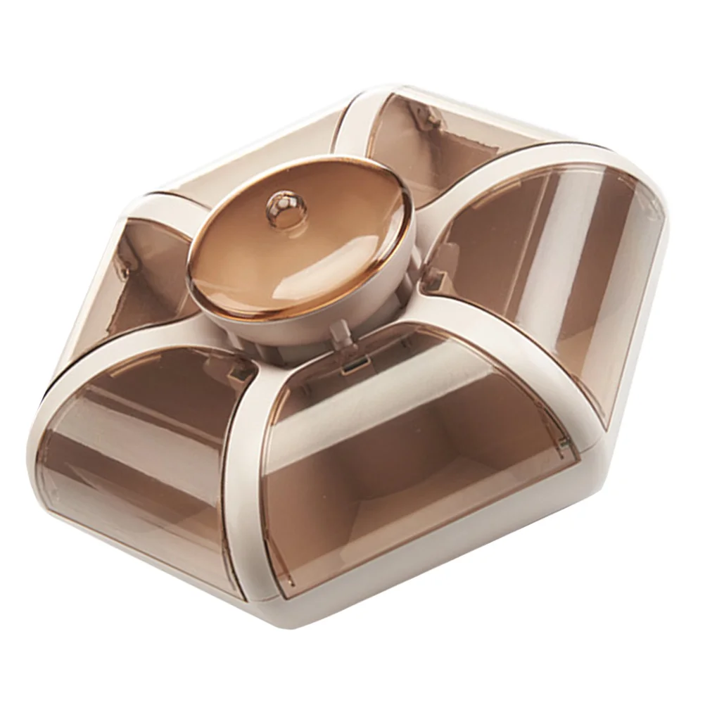 

Desktop Candy Jar Reusable Plastic Snack Box Stylish and Sturdy Multi-Functional Fruit Bowl for Storing Sweets and Nuts with