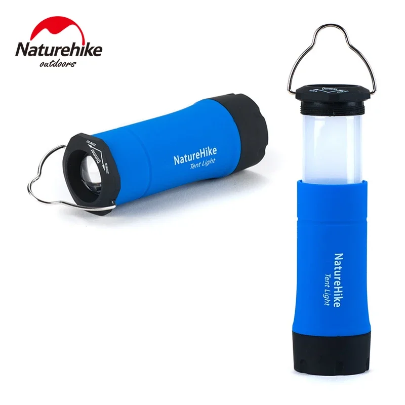 Naturehike lampa kempingowa LED Light bateria latarka z zoomem możliwość przyciemniania reflektor światło robocze reflektor latarka awaryjna