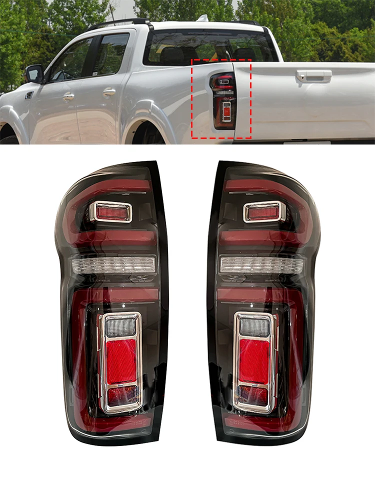 

Car Rear Tail Light For Great Wall PAO POER Pickup Truck Passenger Version Brake Light Tail Lamp 4133101XPW04A 4133100XPW04A