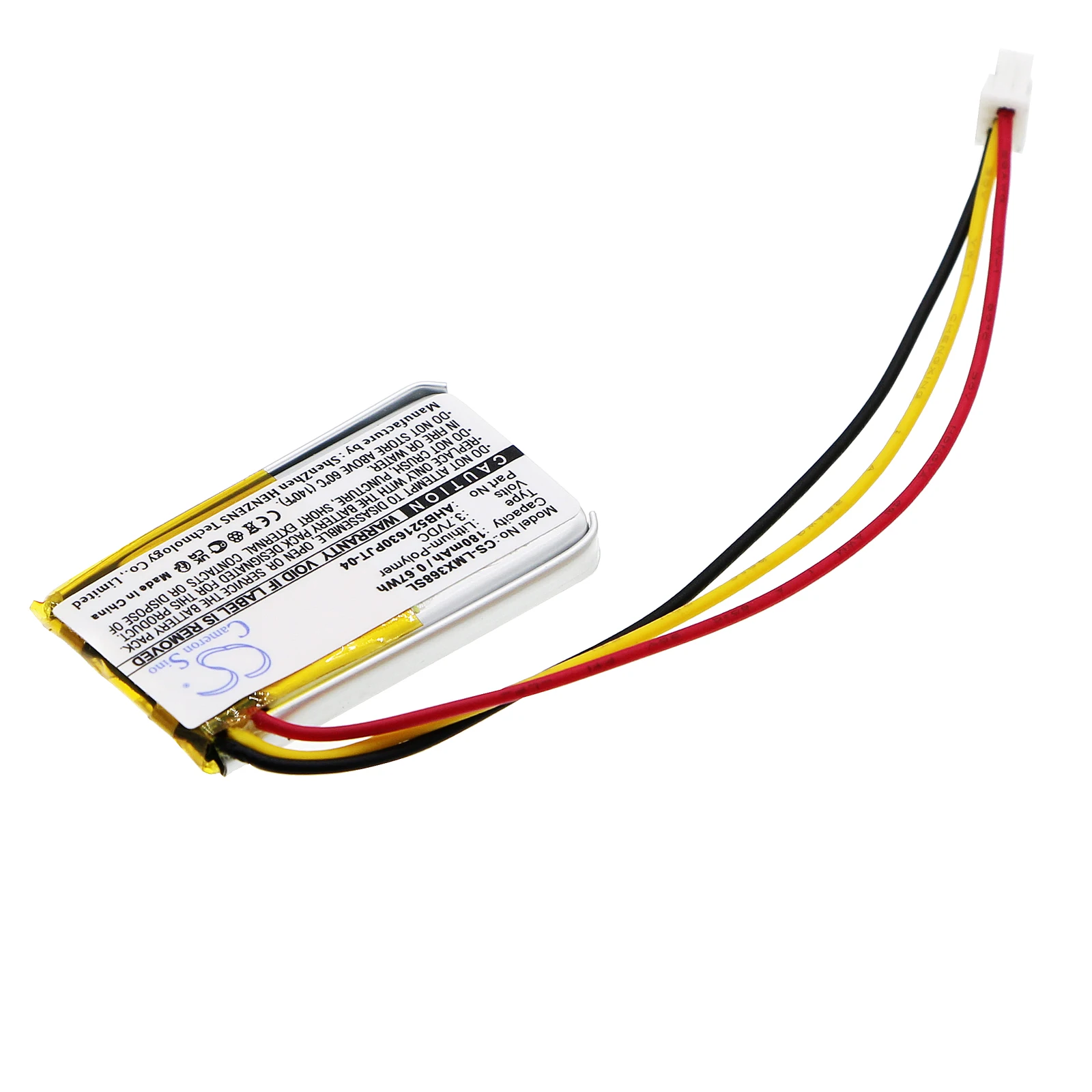 Keyboard,Mouse Battery For Logitech:AHB521630PJT-04,MX Vertical,810-006368,M-R0074,--180mAh / 0.67Wh--Li-Polymer--3.70V