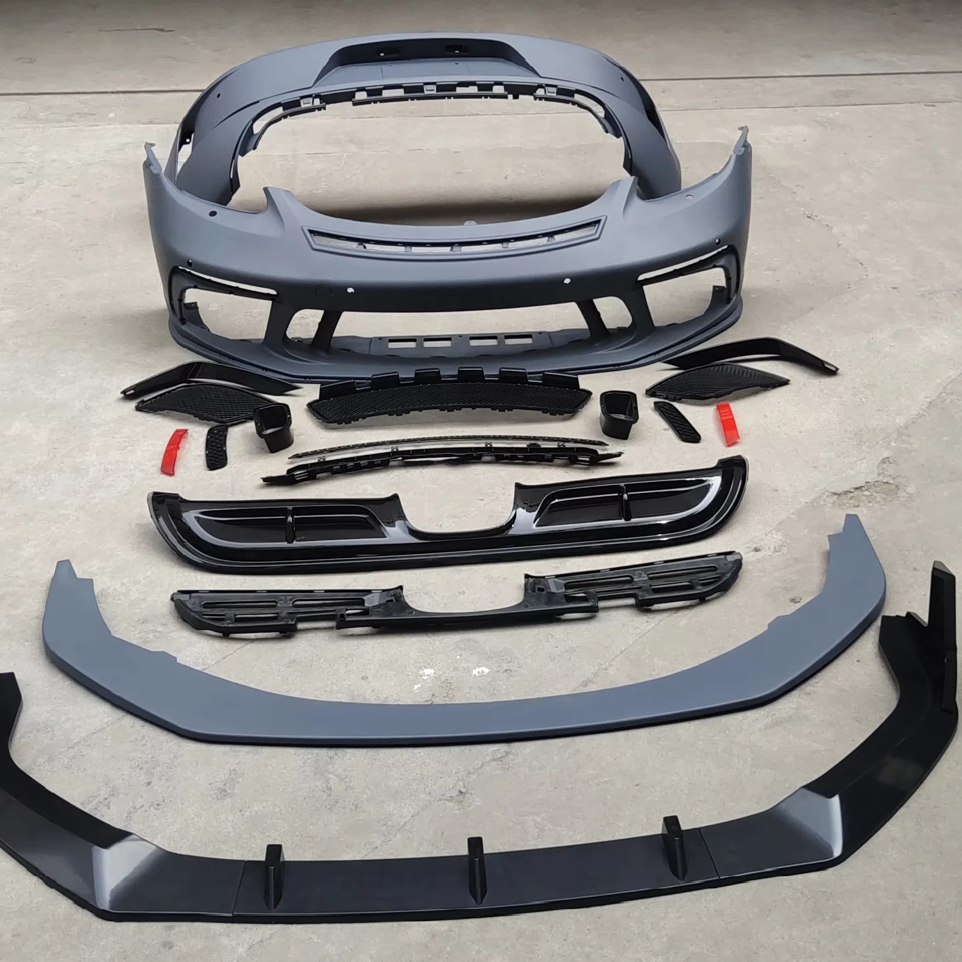 

Upgrade New Produces Front Bumper with Grille and Rear Bumper for Porsches 718 to GT3 Style Full Bodykit 2015-2024 Manufacturer