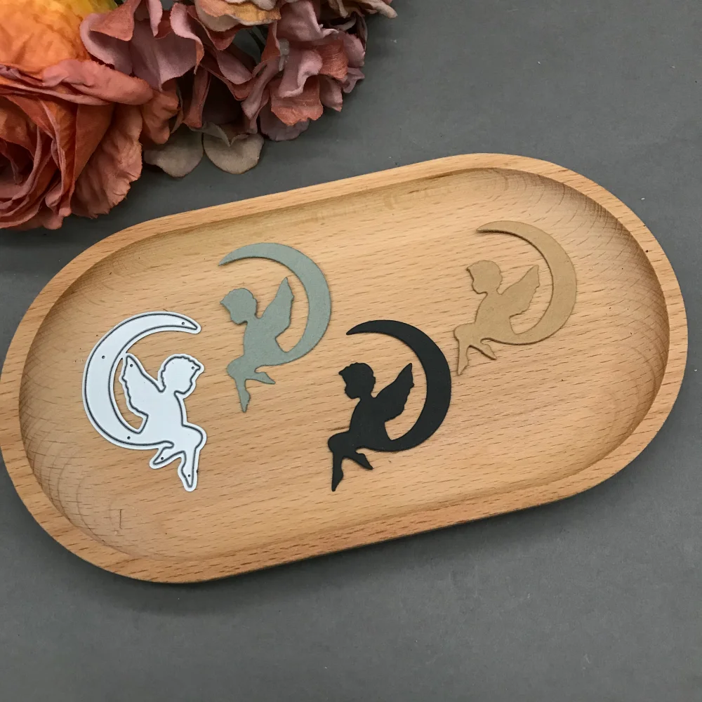 

Moon Child Metal Cutting Dies Stencils For DIY Scrapbooking Decorative Embossing Handcraft Die CutsTemplate