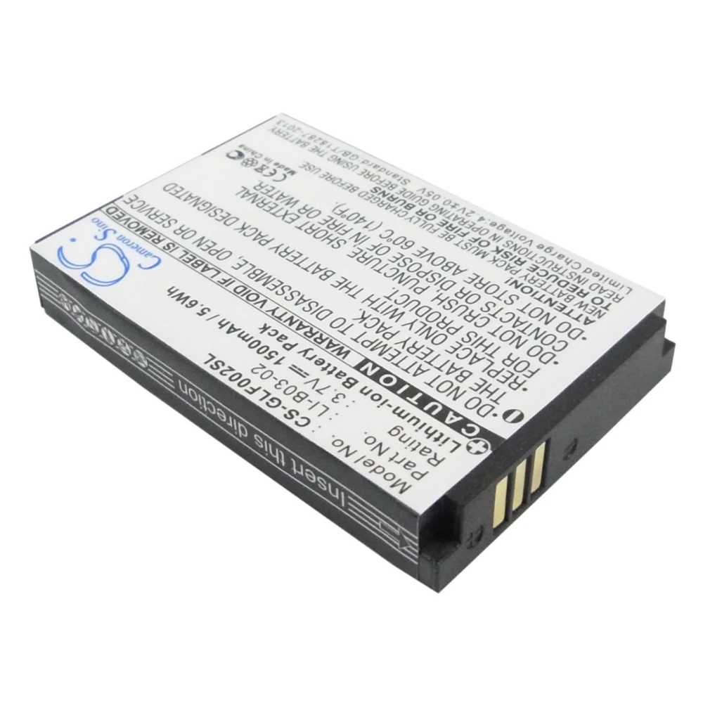 

Golf Buddy Platinum World Platinum Battery Li-ion 3.7V 1500mAh Replacement