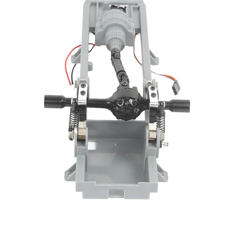 ABUM-4X d12 metal amortecedor traseiro montagem acessórios de assento fixo para wpl d12 rc caminhão carro atualizações peças