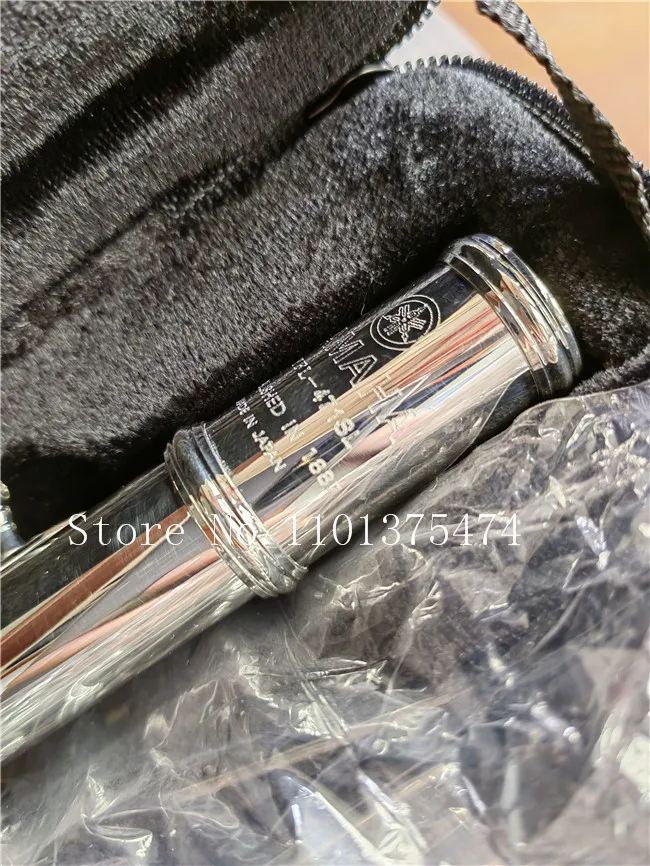 YF-471SL Flute 16 Hole with E Key Silver Plated Flute C Key White Copper Flauta Transversal Music Instrumentos