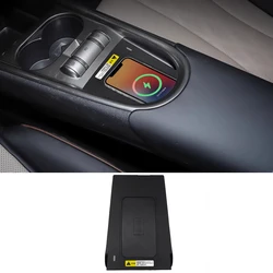 For BYD Dolphin 2022-2024 Wireless Charging Panel for Car Mounted Mobile Phones Accessories for Vehicles