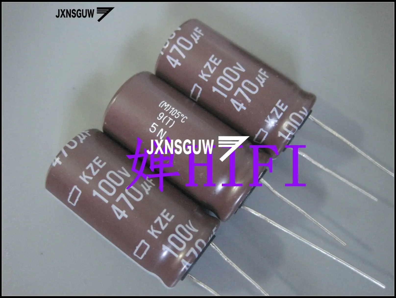 10PCS NIPPON KZE 100V470UF 16X30MM NCC Aluminum electrolytic capacitor 470UF/100V CHEMI-CON 105 degrees 470uF 100V