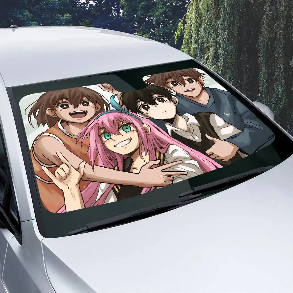 

Солнцезащитный козырек для автомобиля, внедорожника, грузовика, большой, в стиле аниме Омори, для защиты от солнца на переднее стекло, аксессуар, защитный экран